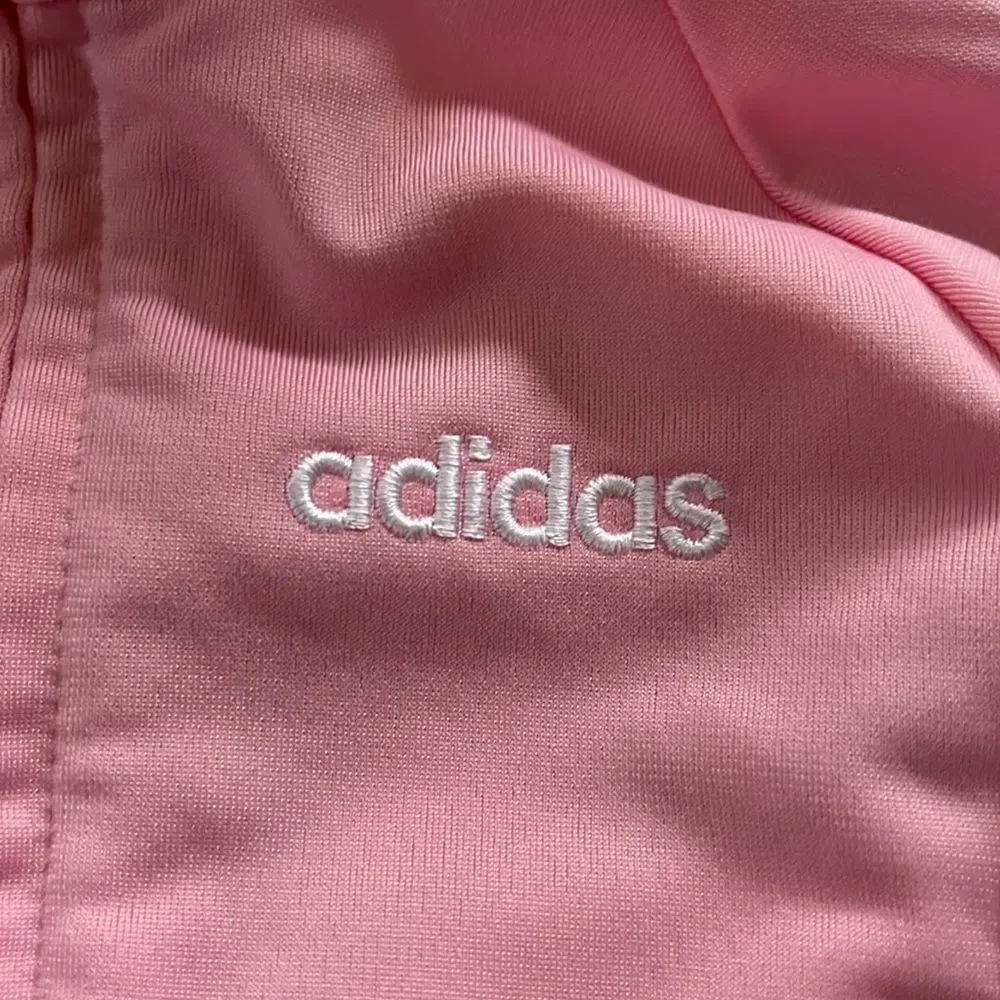 adidas pink white